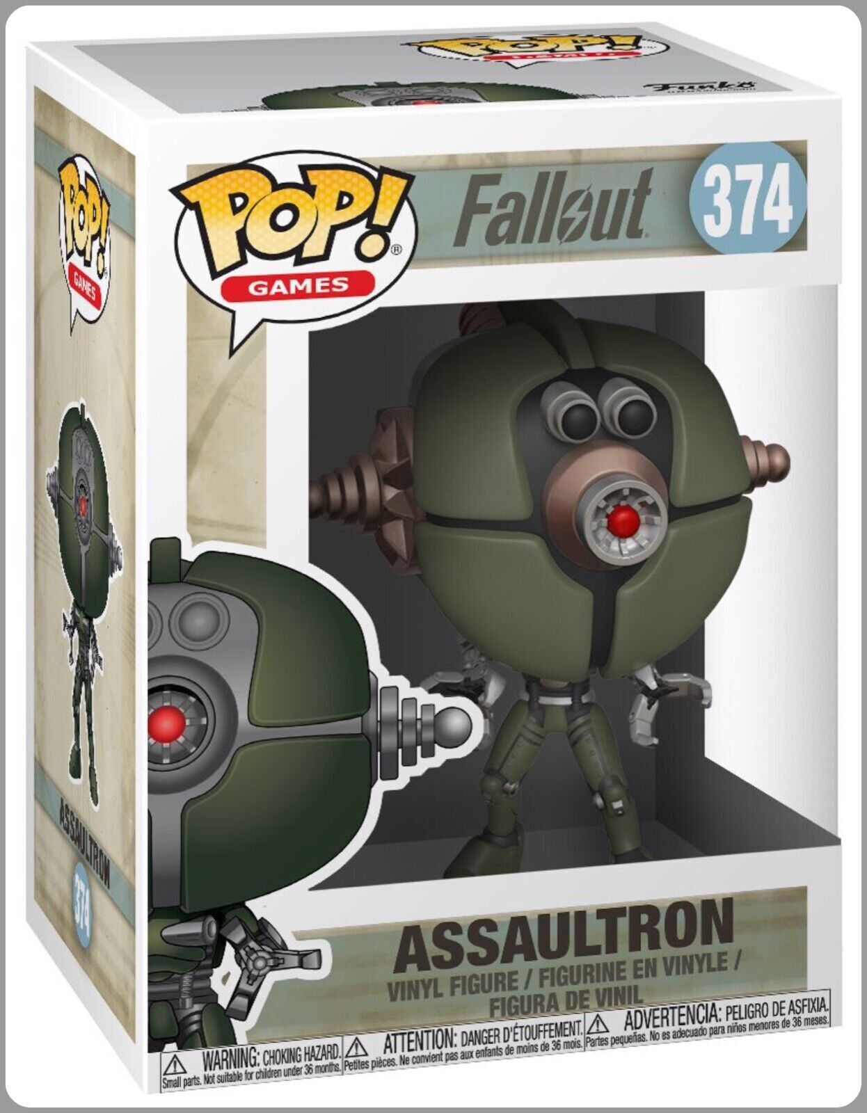 Fallout Assaultron 374 Pop Vinyl Figure