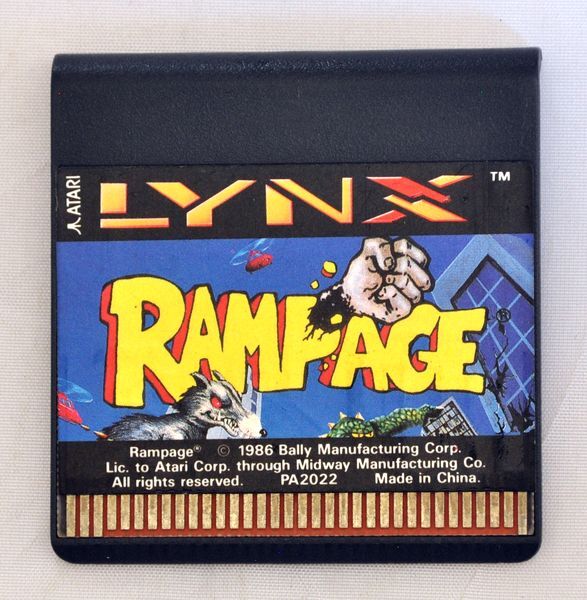 Jeu Warbirds Atari Lynx - Cartouche Seule - Version Europe - Bon état