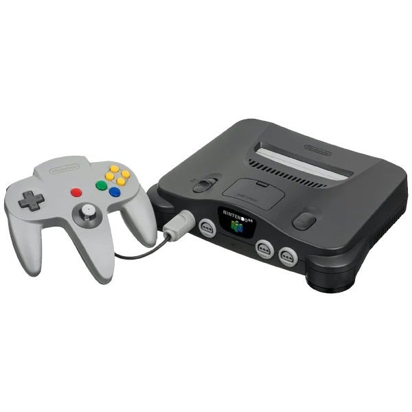 Nintendo 64 Console + 1 Controller (Original Grey) - N64