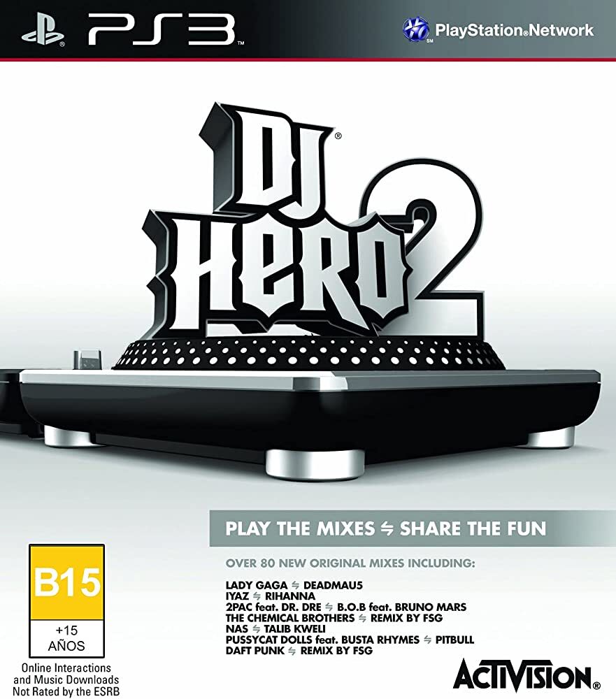Dj hero hot sale ps3